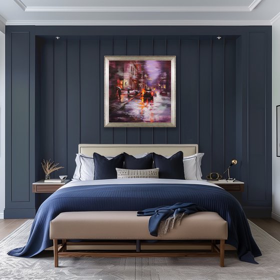 Winter Evening in Soho