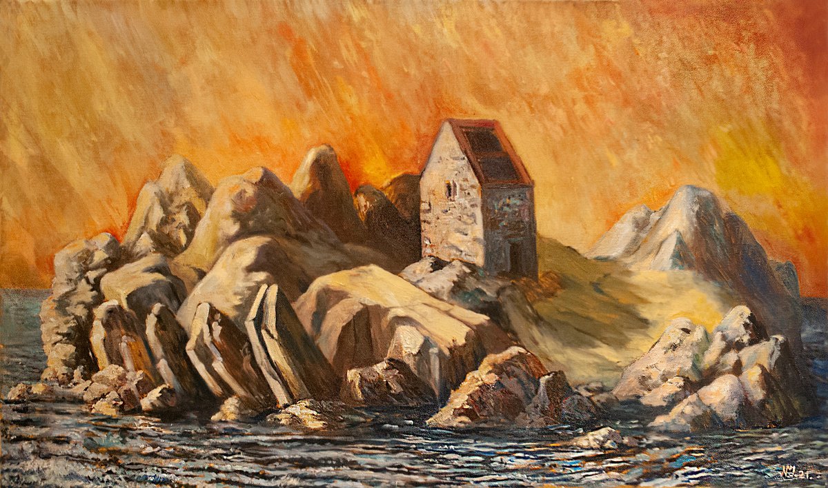 Isle Of The Dead By Nikola Ivanovic, 26 X 16, Artwork For Sale On Artfinder
