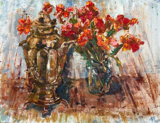 The Poppies and Samovar