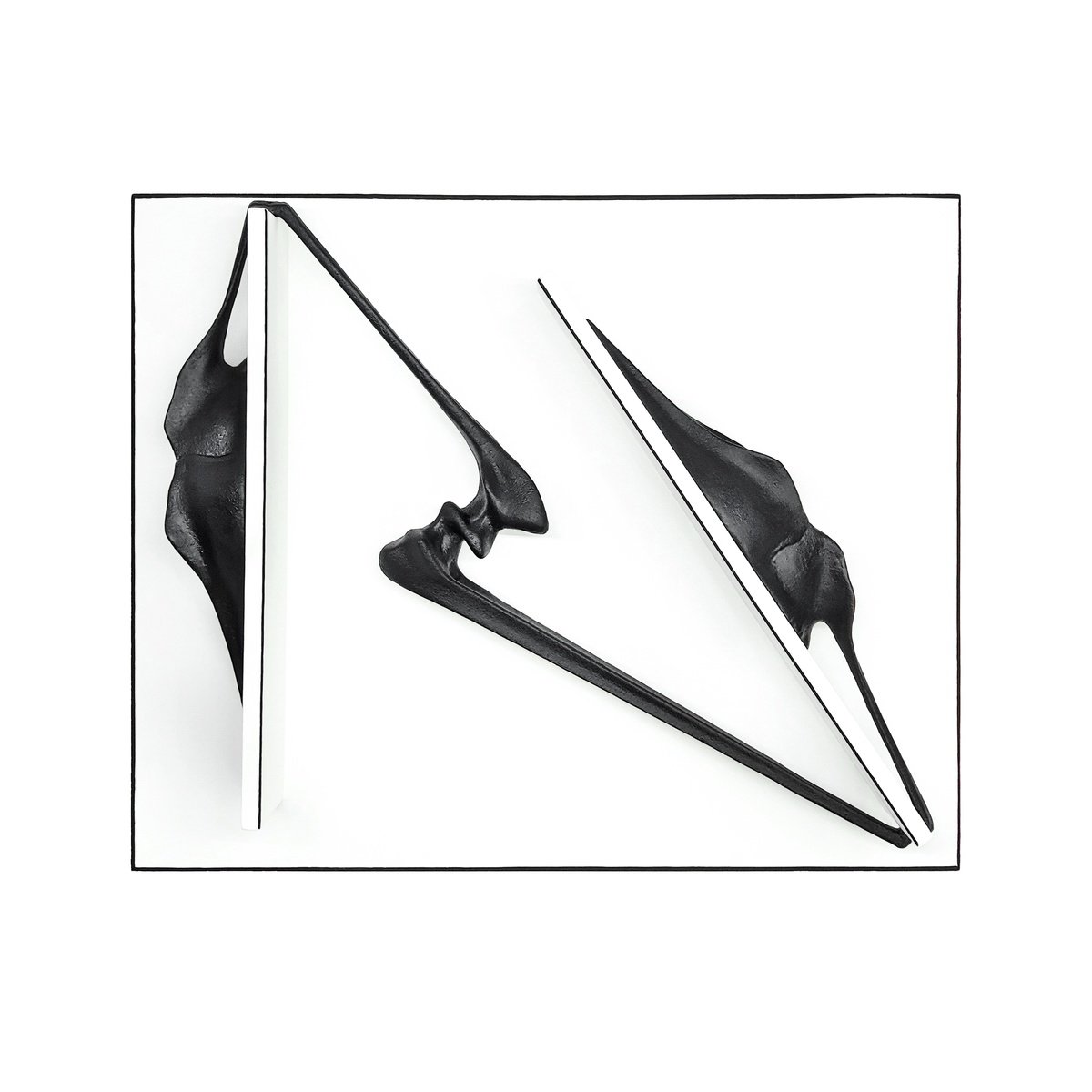 Surrealistic Portrait Sculpture By Aboud Fares, 22 X 18, Long Dialog, Original Artwork