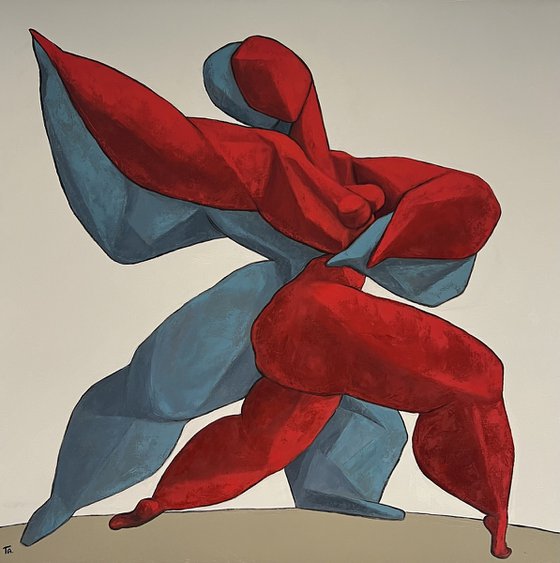 Lovers dancing
