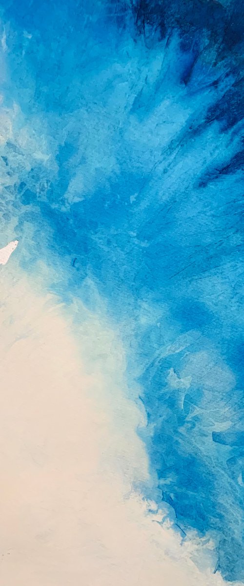 Polar: Aerial Coastline no.4 by Cat Barrett