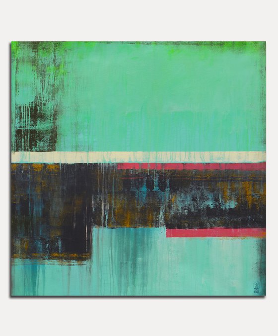 Untitled Black - Turquoise