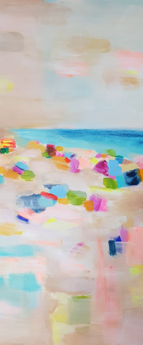 At the beach 2 by Wioletta Gancarz