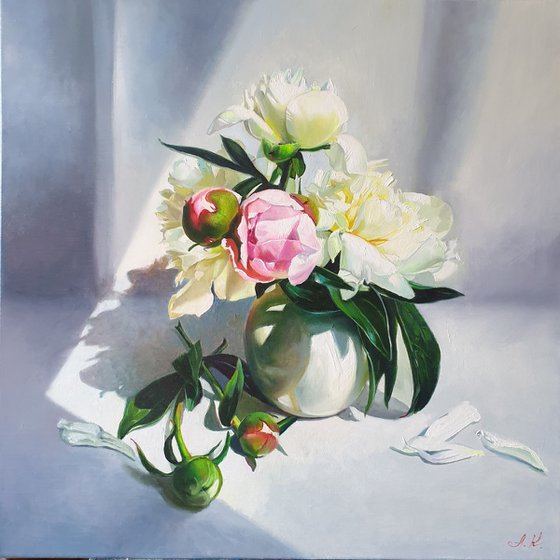 "Fragrant bouquet. "   peonies flower 2021