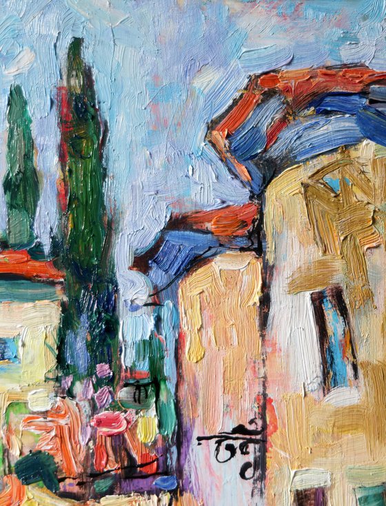 Street in Provence.*