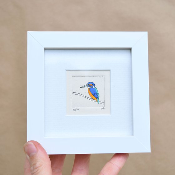 Mini framed kingfisher