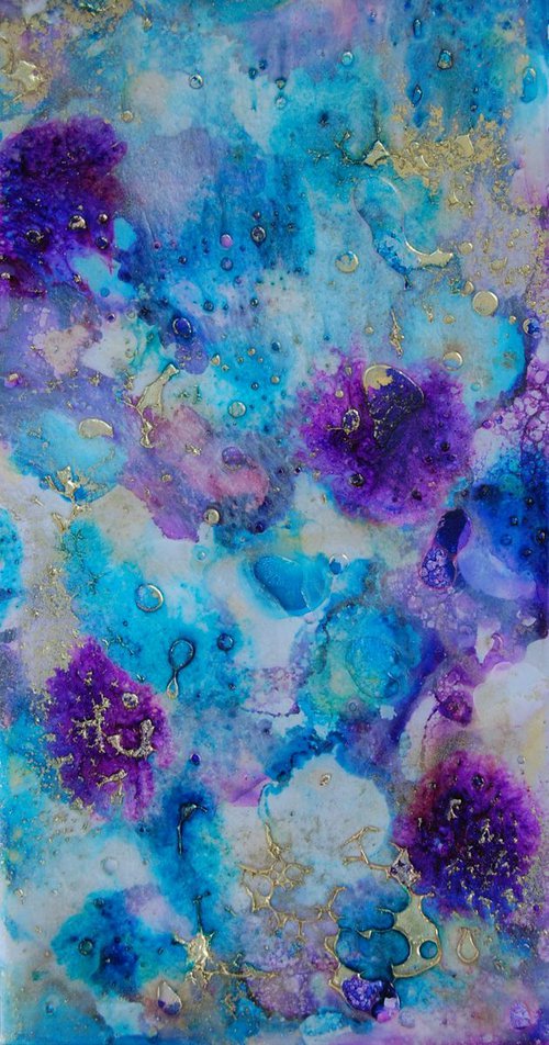 Purple Pansies by Rachel McCullock