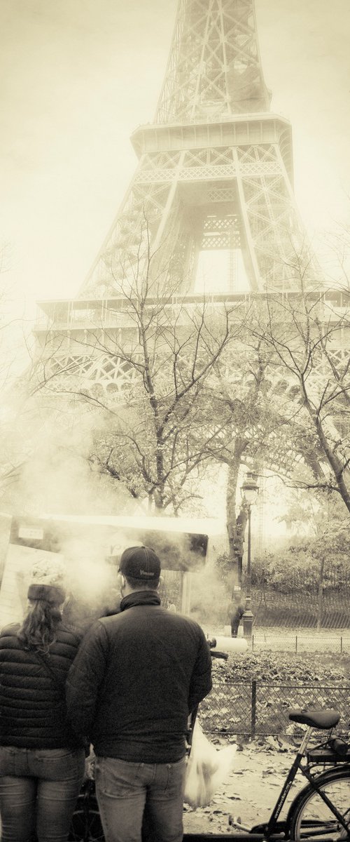 Crepes by the  Eiffel Tower by Louise O'Gorman