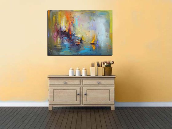 Summer etude,  Oil Painting