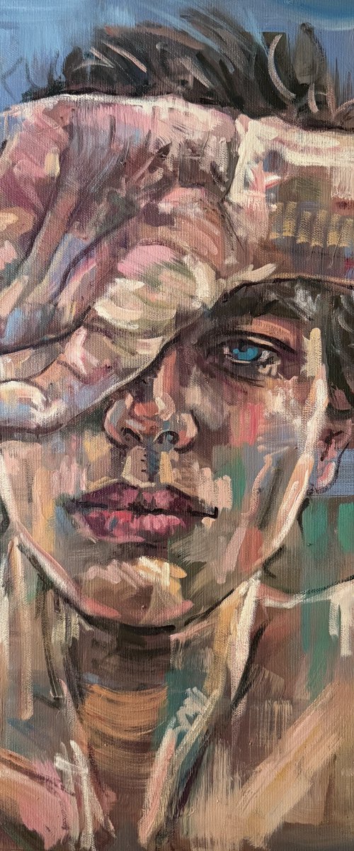 Handsome young man by Emmanouil Nanouris