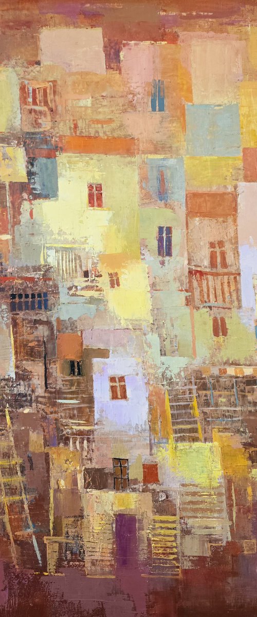 Colorful City by Samvel Tavadyan