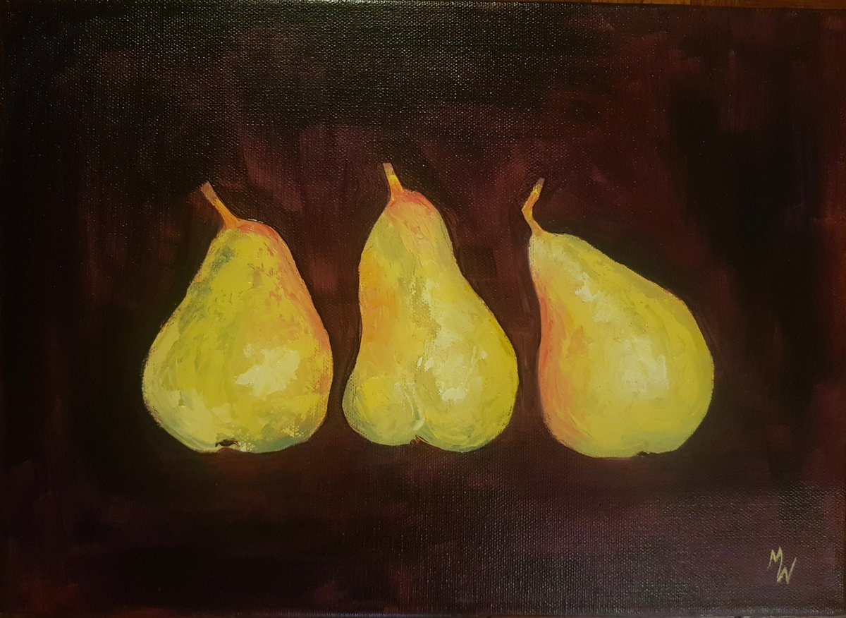 Tres Peras (Three Pears) by Michele Wallington