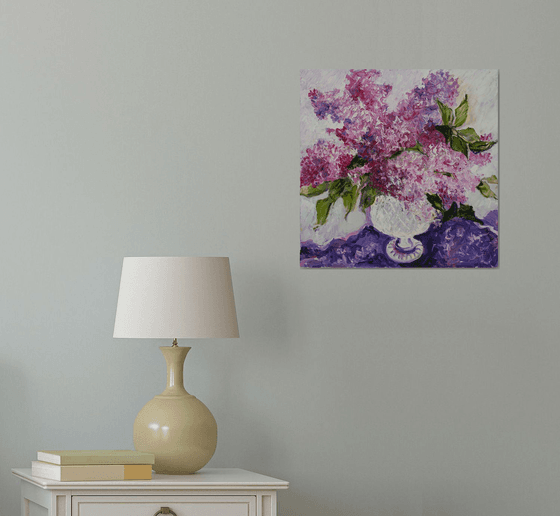 Lilac Laces FRAMED