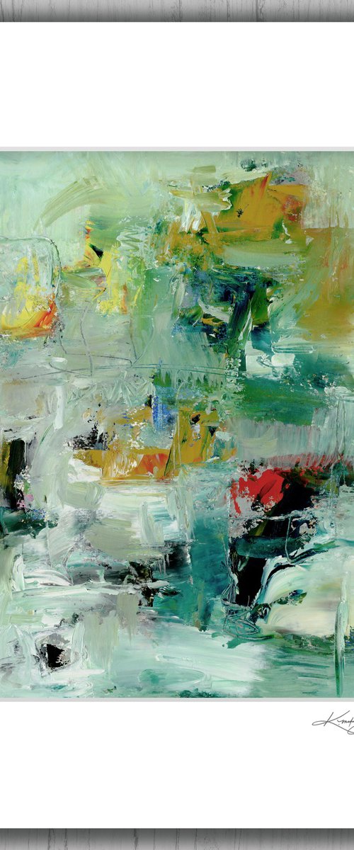 Oil Abstraction 57 by Kathy Morton Stanion