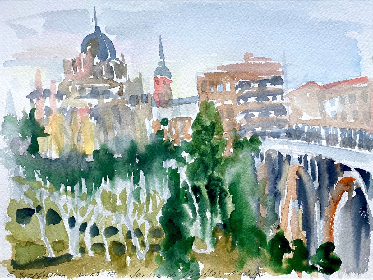 Jardin de Vistillas, Madrid by Elena Yuzefovich