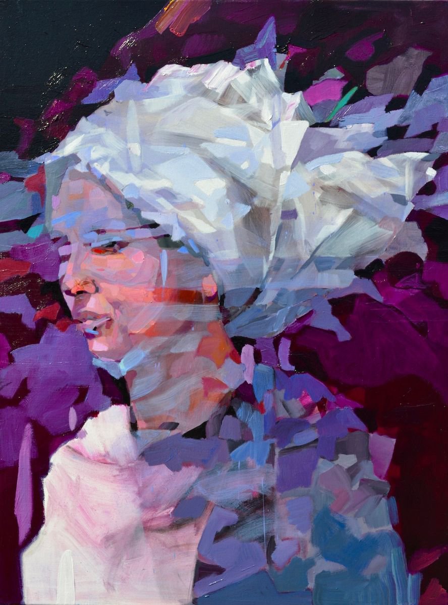 The wind blows wherever it wants (Portrait of PR) by Melinda Matyas