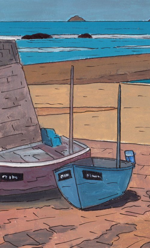 The Slipway, Sennen Cove by Tim Treagust
