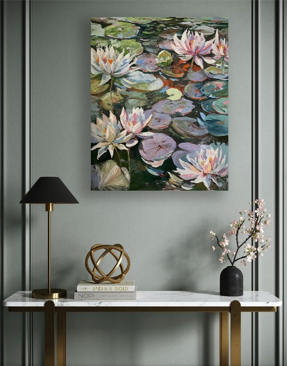Echoes of Water Lilies.