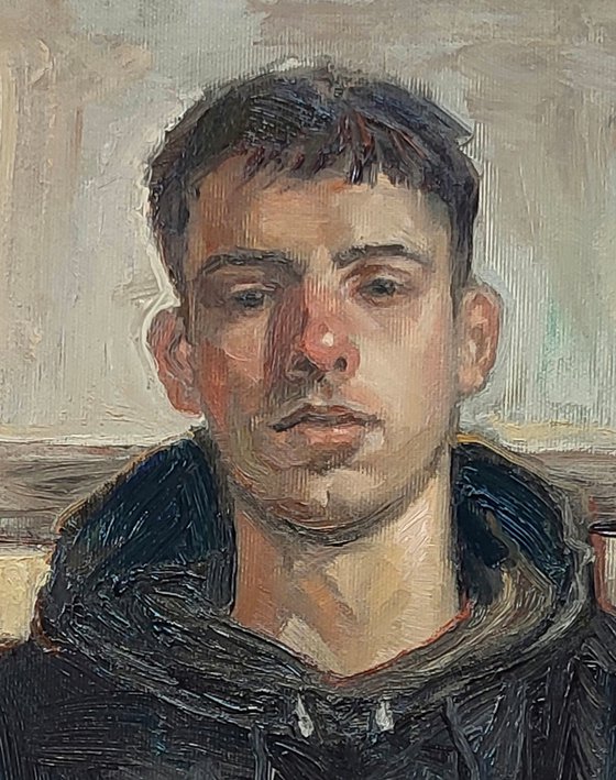 Portrait of a young man