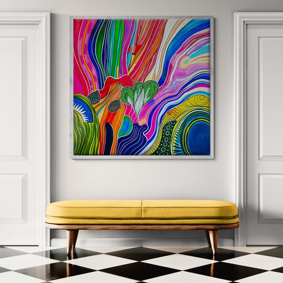 Geometric abstraction #69