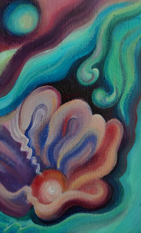 Diamond Waves. Triptych