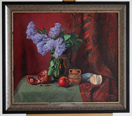 Still life with lilacs