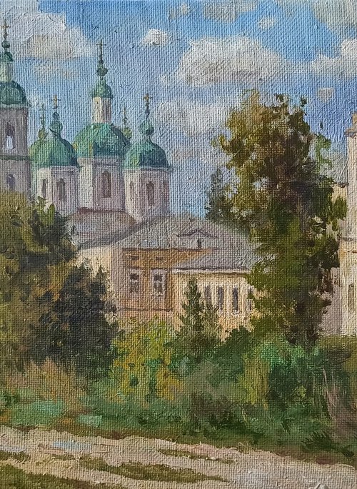 A warm September day in Yelabuga by Olga Goryunova