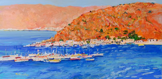 On Greek Islands. Summer