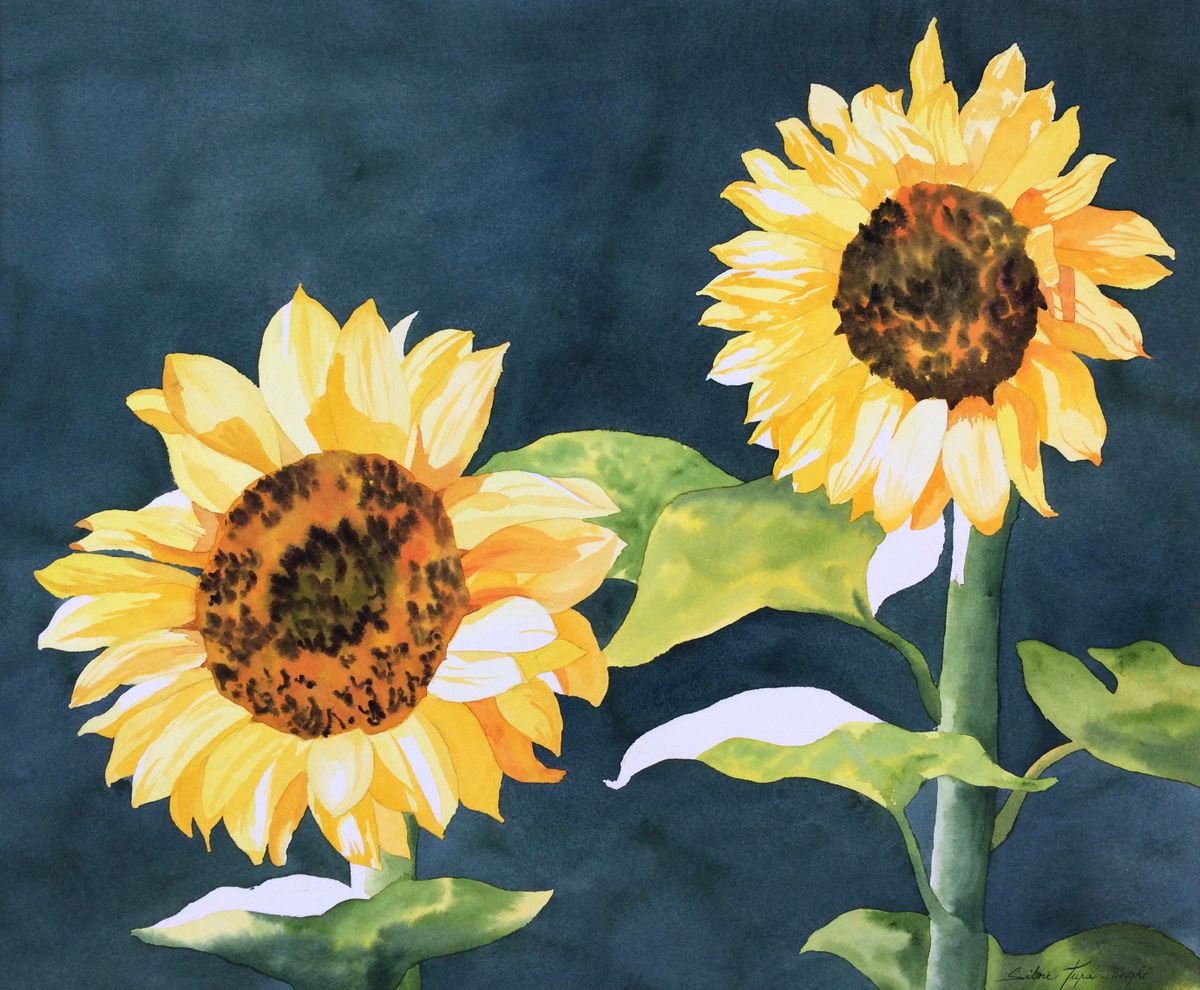 Sunflowers by Silvie Wright