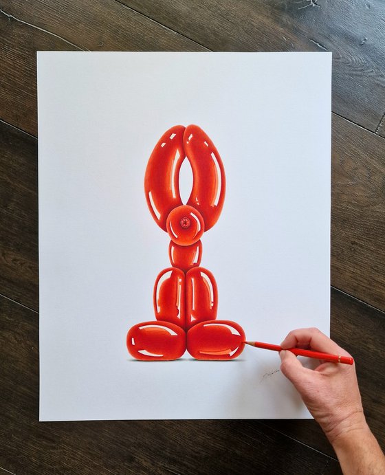 Red Balloon Dog