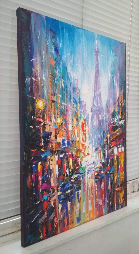 Abstract cityscape (Paris)