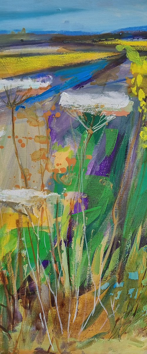 Summer landscape by Victoria Cozmolici