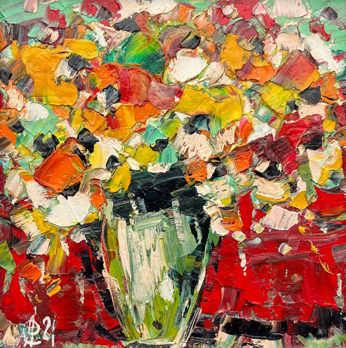 Variegated bouquet by Svitlana Andriichenko