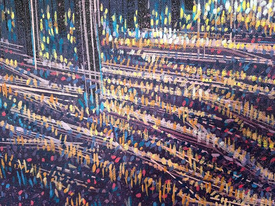 Light Through Winter Trees