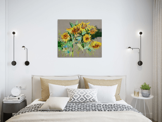 " Sunflowers "