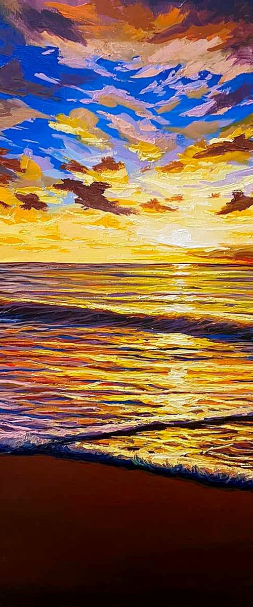 "Bright Sunset 7" by Elena Adele Dmitrenko