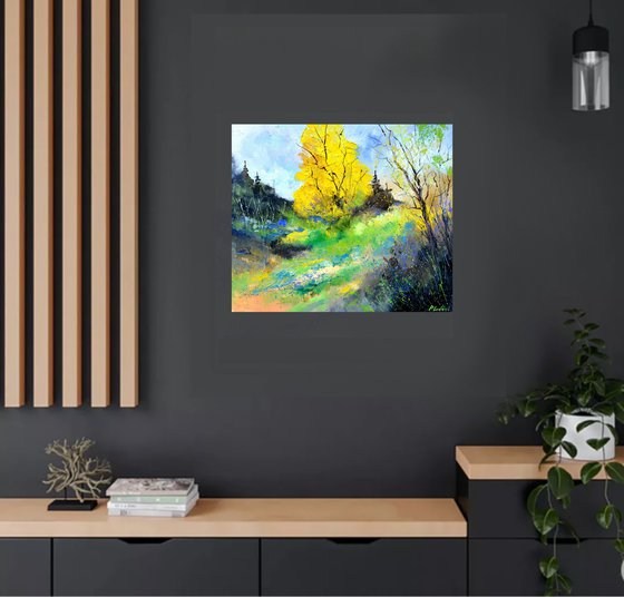 A yellow tree