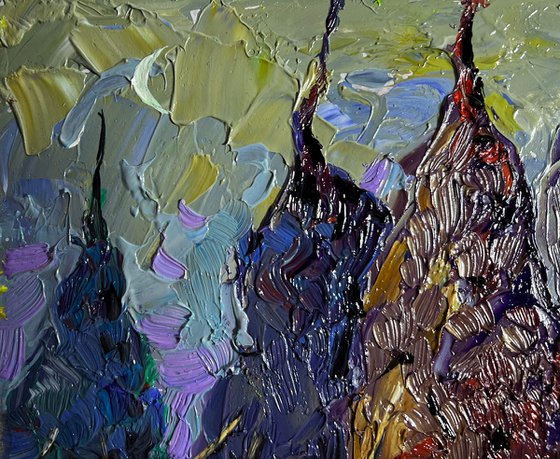 Cold wind in the evening