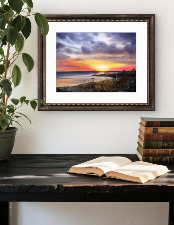 Sunset on the sea #15