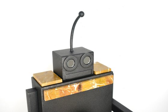 ROBOOK METALLIC BLACK/ YELLOW MARBLE N1/20