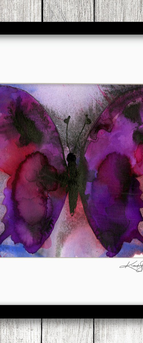 Alluring Butterfly 3 - Painting  by Kathy Morton Stanion by Kathy Morton Stanion