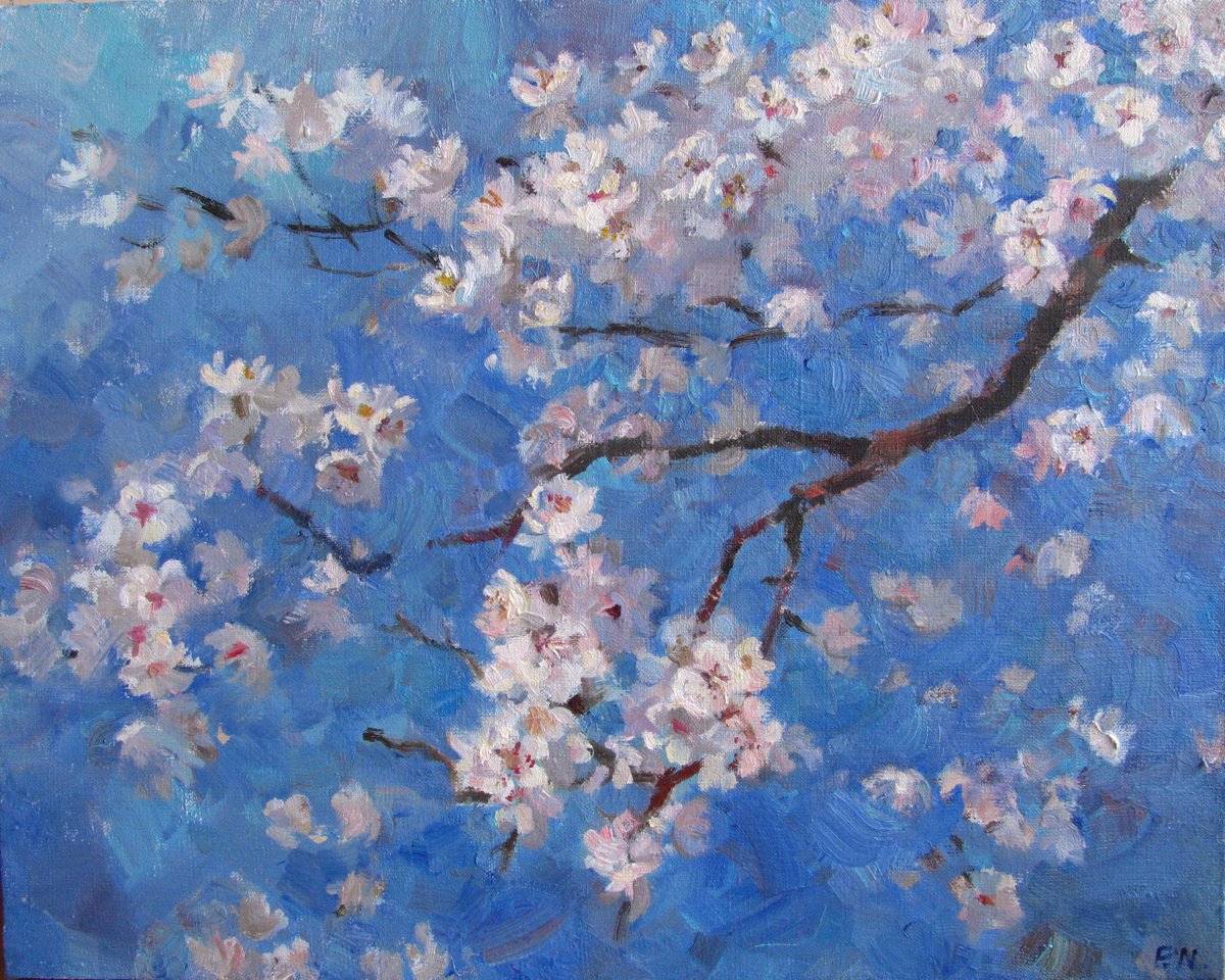 Spring tree by Nina Ezerskaya
