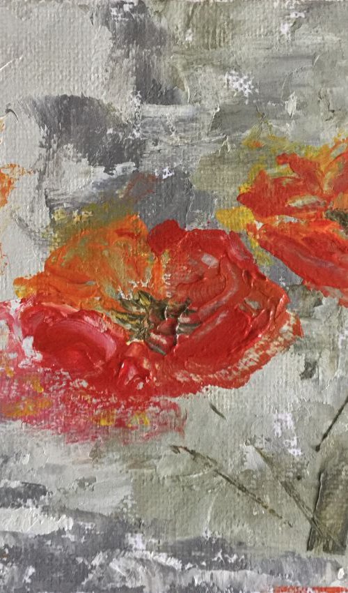 Poppies for Peace #1 by Rebecca Pells