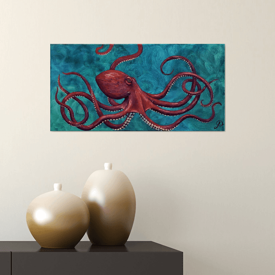 Untitled Purple Octopus