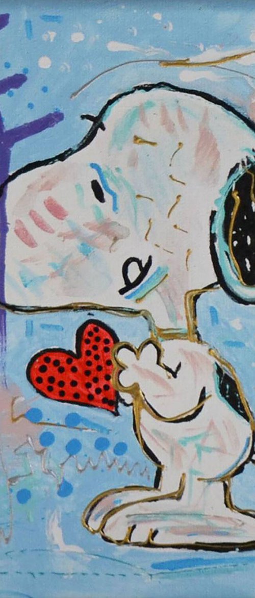 Snoopy : pensée du coeur by ÂME SAUVAGE