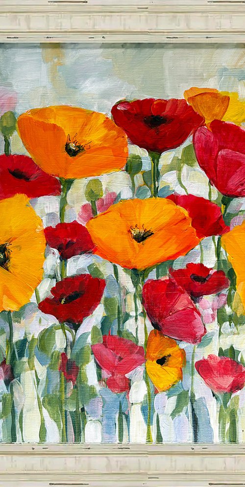 Dance of Poppies by Arti Chauhan