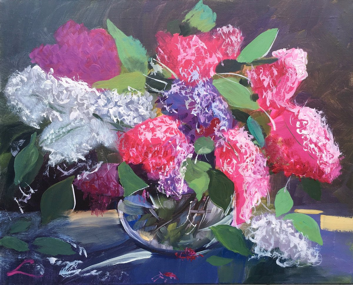 Lilac 4 By Elena Sokolova, 20 X 16, Artwork For Sale On Artfinder