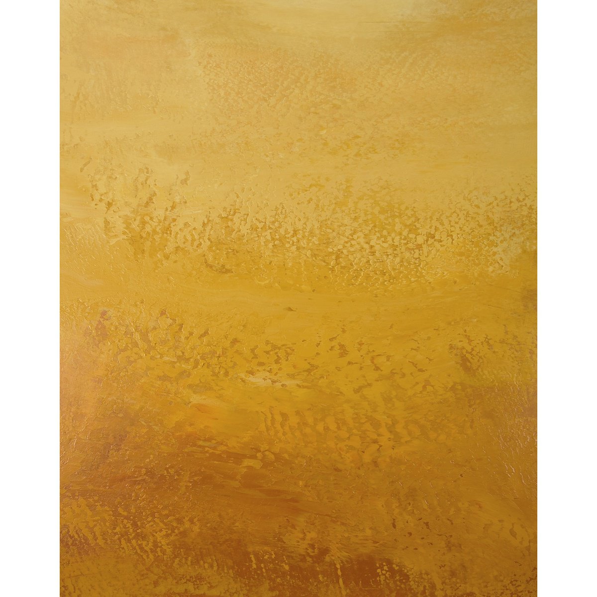 Expressive Abstract Acrylic Painting By Suzanne Vaughan, 24 X 30", Soft Caramel - Color Field, Original Artwork
