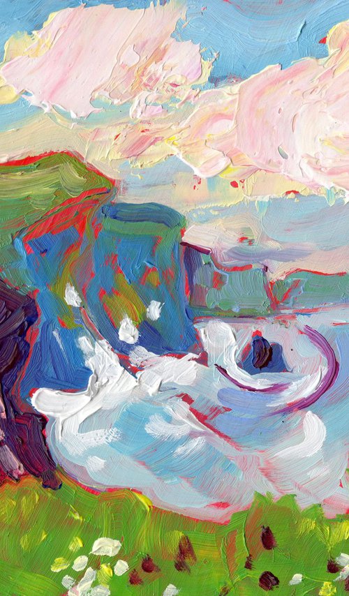 Cliffs at Moher by Mary Kemp